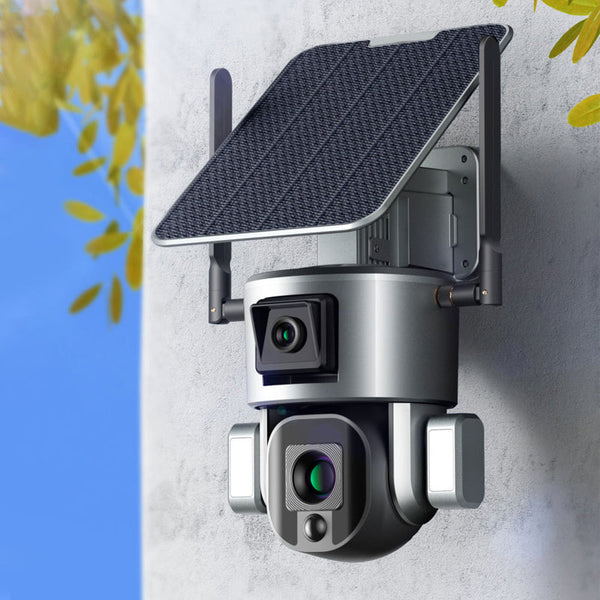 SecurePro® Wireless Solar Zoom Security Camera