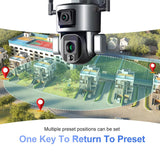 SecurePro® Wireless Solar Zoom Security Camera